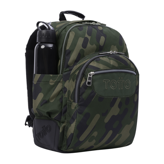 Mochila Crayoles - Verde militar image number 4