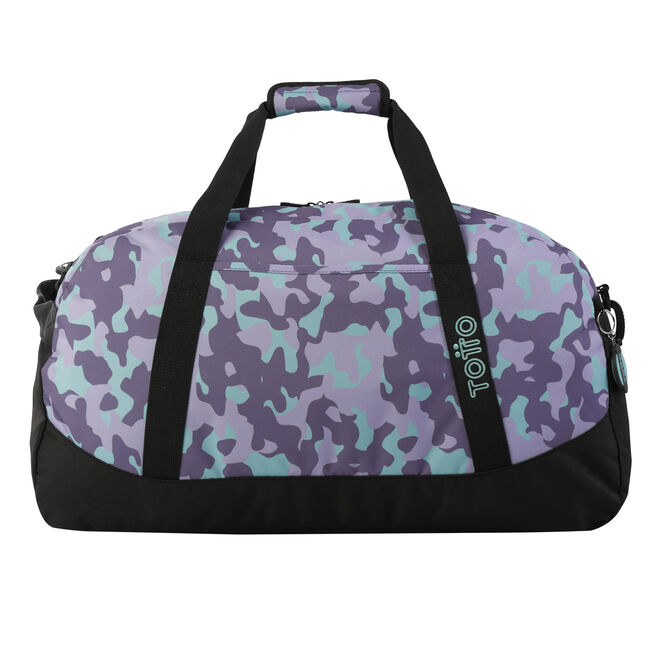 Bolsa de deporte con estampado morado - Active L