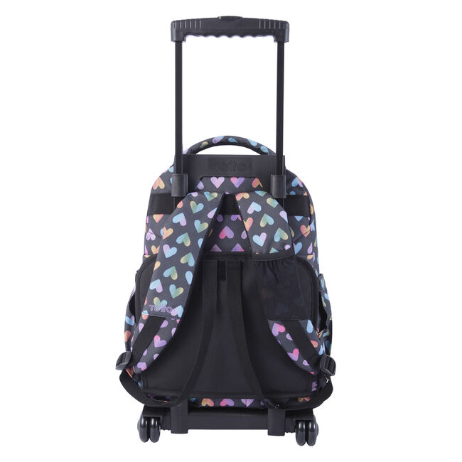 Mochila escolar con corazones de colores Renglones - MULTICOLOR | Totto.es