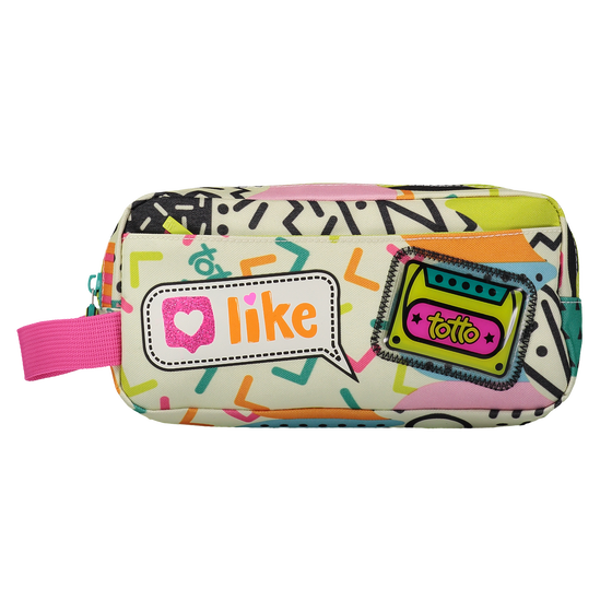 Estuche escolar dos compartimentos - Like image number 1