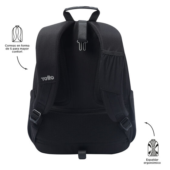 Mochila Acuareles - Negro image number 3
