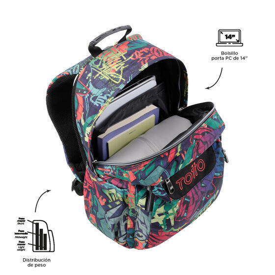 Mochila Acuareles - Graffiti image number 5