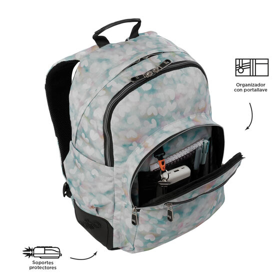 Mochila Rayol - Corazones pastel image number 5