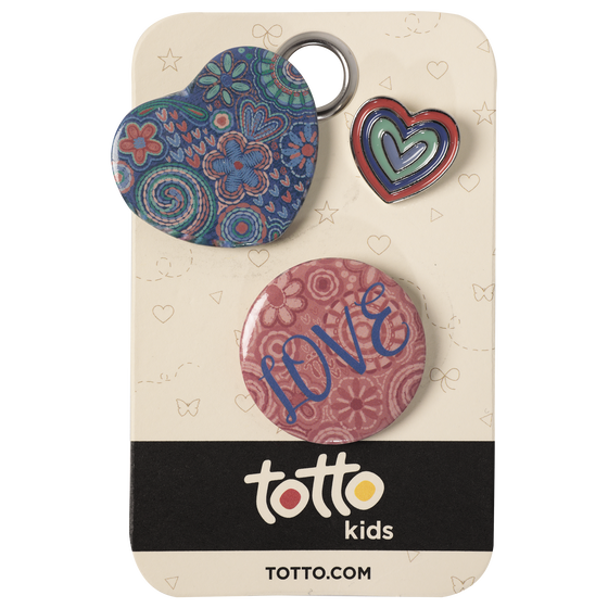 Pack pins - Corazones image number 1