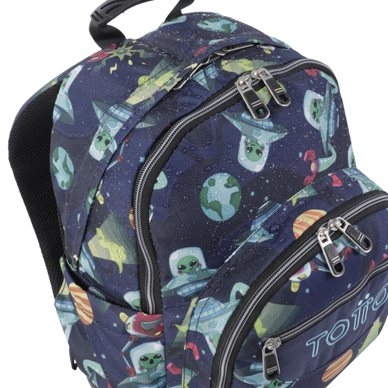 Mochila Crayoles - Planetas y aliens image number 6