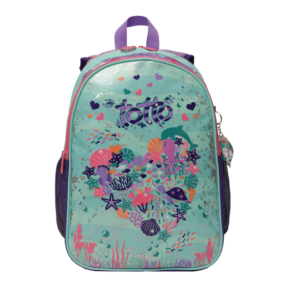 Mochila escolar mediana - Confetti Happy image number 1
