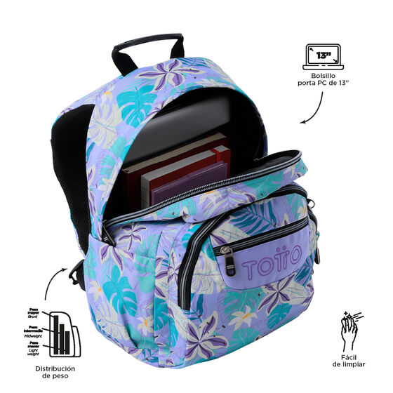 Mochila Gommas - Morado image number 4