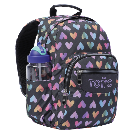 Mochila Tempera - Corazones de colores image number 4