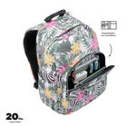 Mochila Acuarela - Tropical cebras image number 5