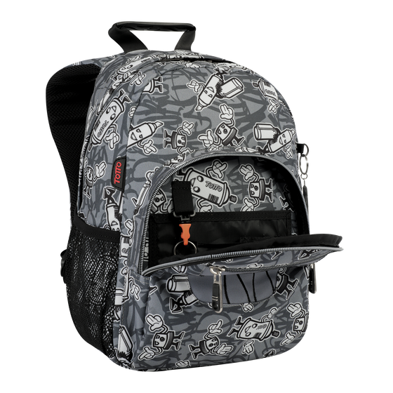 Mochila escolar Tempera - 8GO image number 5