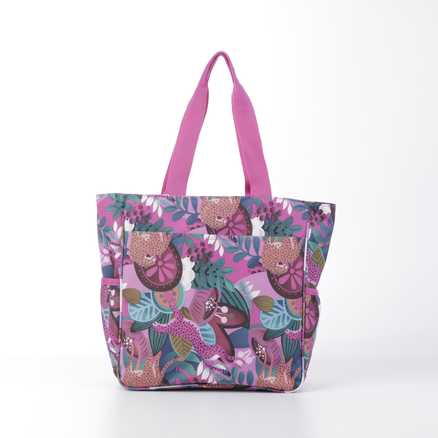 Totto Mochila Lápiz - Tropical cebras - Verde | Totto.es