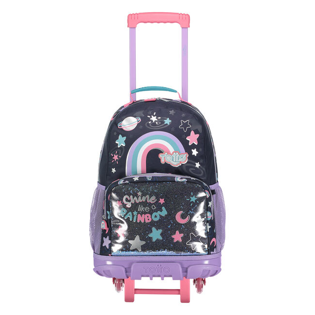 Puede ser ignorado Llave Coche Mochila escolar grande ruedas - Shainy - Multicolor | Totto.es