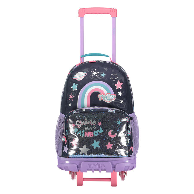 Mochila grande ruedas - Shainy Multicolor |