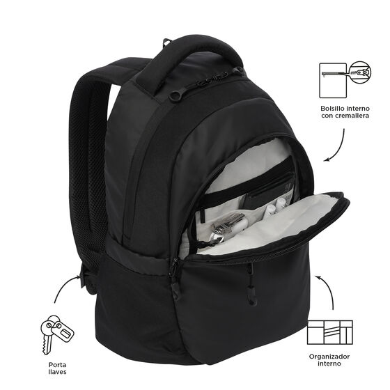 Mochila Steif Nara - Negro image number 6