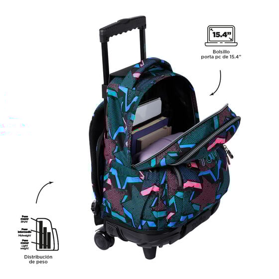 Mochila Renglones - Lety Black image number 4