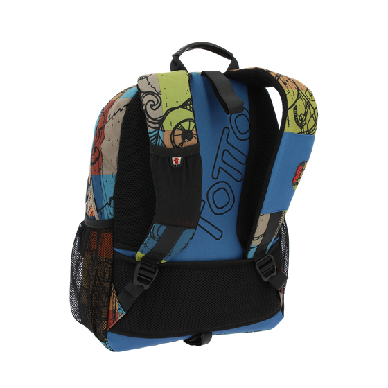 Mochila escolar adaptable a carro Acuareles - 7T9 image number 4