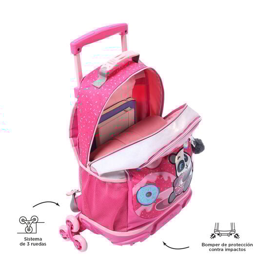 Mochila de ruedas Sweet Panda L image number 4