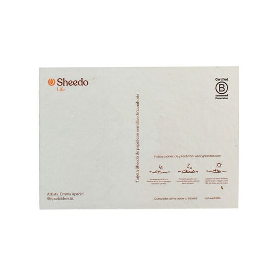 Tarjeta Eco-Friendly semillas Sheedo - Love image number 2