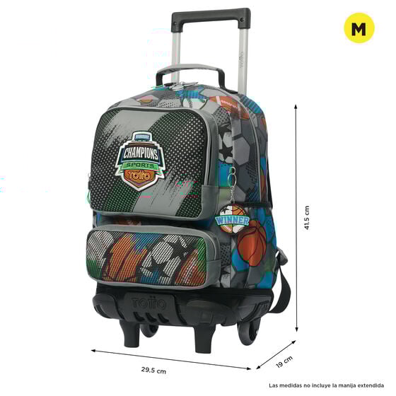 Mochila de ruedas Multisport M image number 3