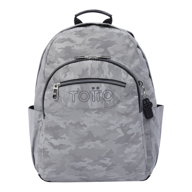 Implacable Senador Preceder Mochila escolar para portátil 14 gris camuflaje - Acuarel - Gris | Totto.es