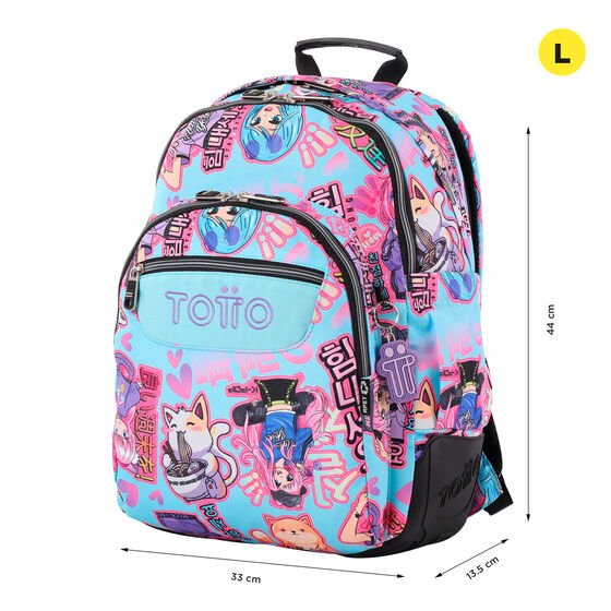 Mochila Crayoles - Anime Girls image number 2
