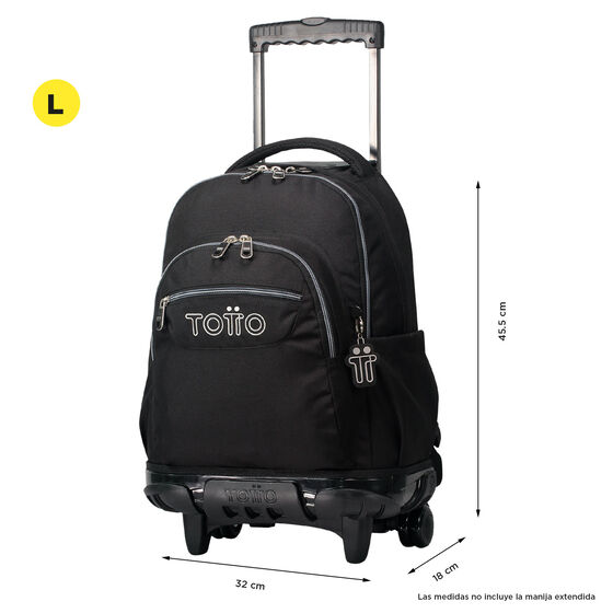 Mochila Renglones - Black image number 3