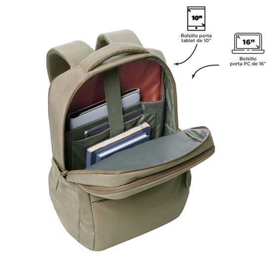 Mochila Dallas - Desert Taupe image number 4