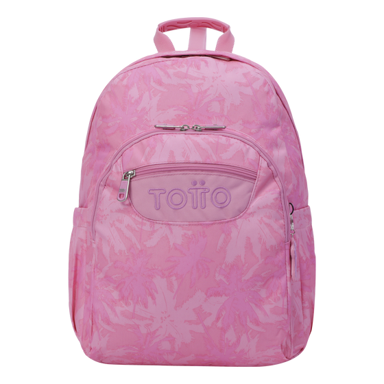 Mochila Acuareles - Palmeras rosas image number 1
