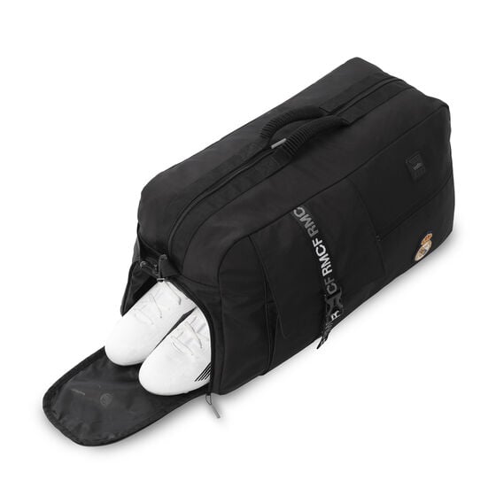 Bolsa de viaje mediana Real Madrid - Negro image number 5
