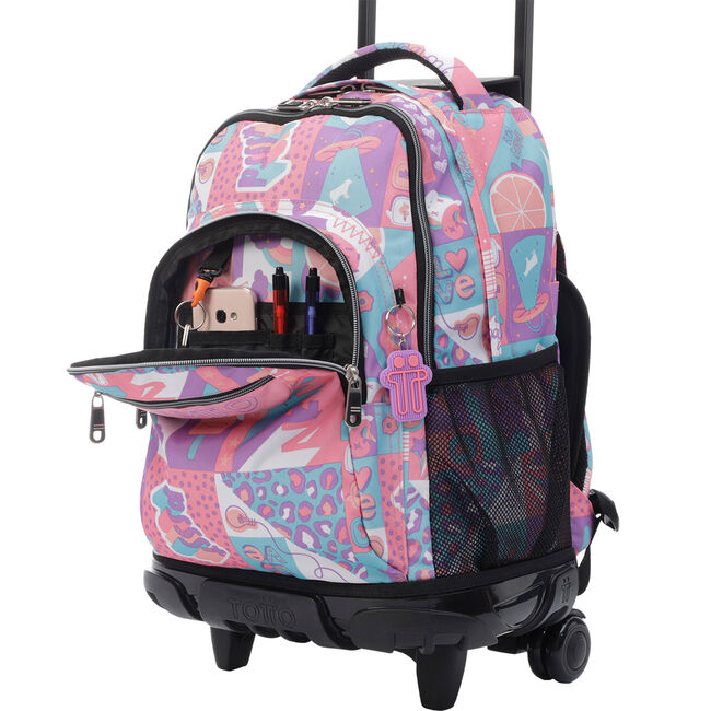 Mochila escolar con y - Renglones - MULTICOLOR | .es