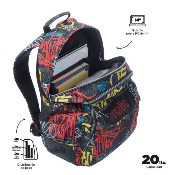Mochila Rayol - Grafil image number 4