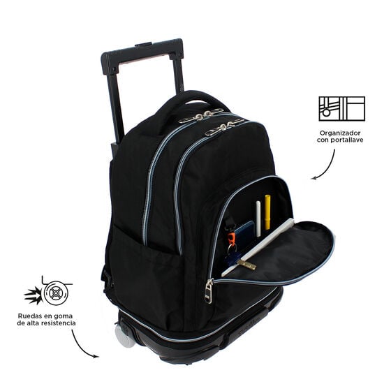 Mochila Desmontable Tiza - Negro image number 5