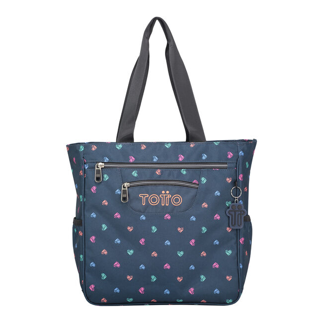 Bolso escolar estampado corazones - Cutara image number null
