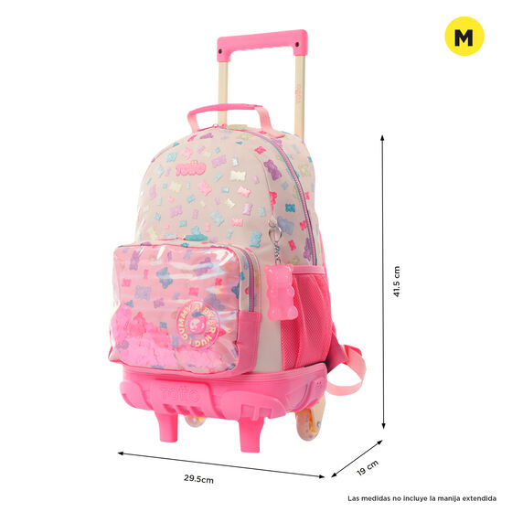 Mochila de ruedas Gummy Bear M image number 3