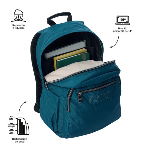 Mochila Acuareles - Moroccan Blue image number 4