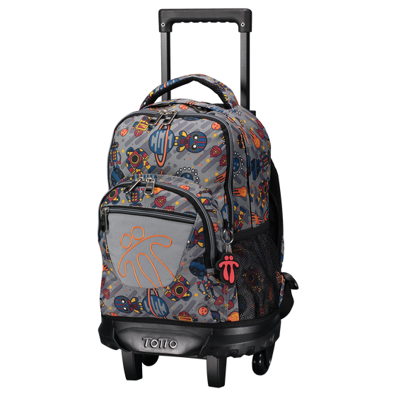 Mochila escolar pequeña ruedas Resma - 8GP image number 2