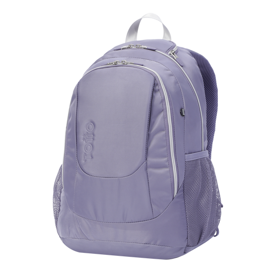 Mochila para ESO y bachillerato color morado - Goctal image number 2