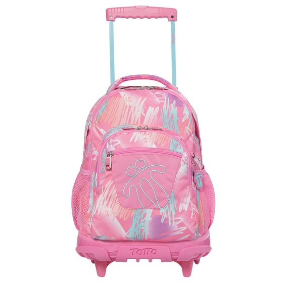 Mochila escolar con ruedas Renglones - 6IH image number 1