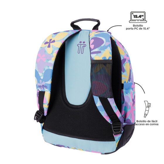 Mochila Rayol - Flores hawaianas image number 4