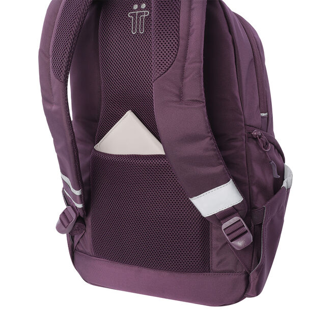 Mochila juvenil  Eco-Friendly color morado oscuro - Eufrates image number null