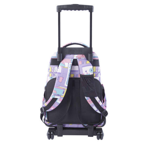 Mochila Renglones - Morado ciber image number 3