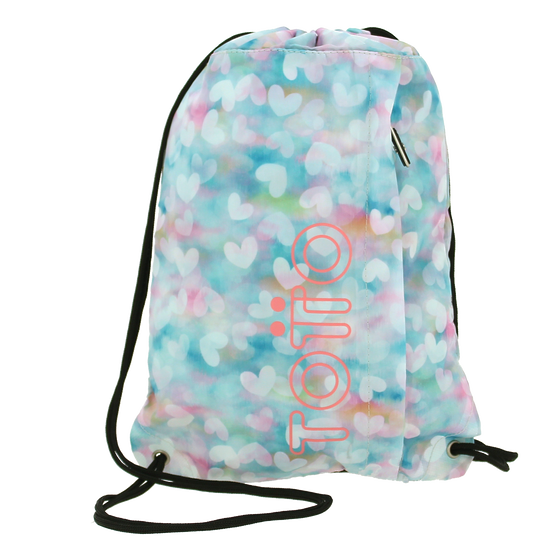 Mochila Curvi - Corazones pastel image number 1