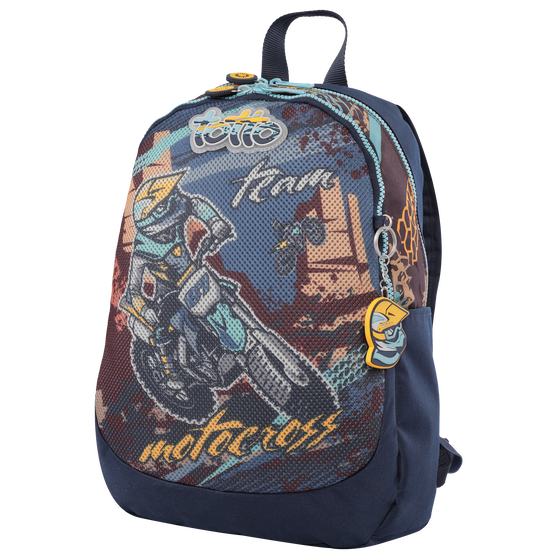 Mochila escolar pequeña - Motto Cross image number 2