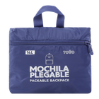 Mochila plegable Xingu - Azul image number 6
