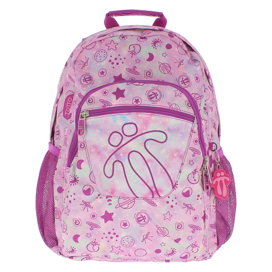 Mochila escolar adaptable a carro Acuareles - 4IM image number 1
