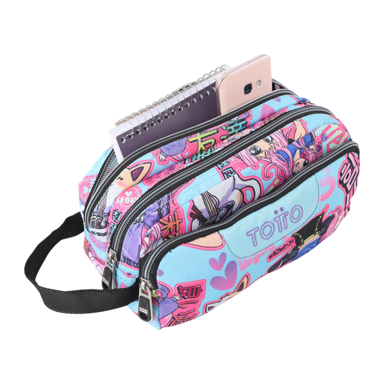 Estuche Agapec Anime Girls Multicolor Totto.es