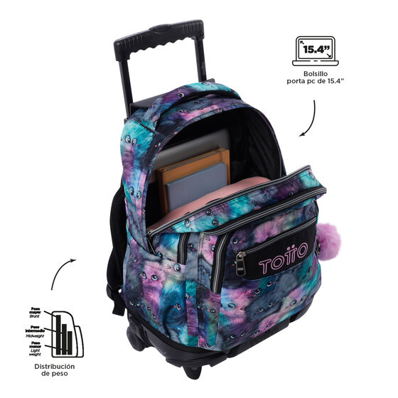Mochila Renglones - Kitten image number 4