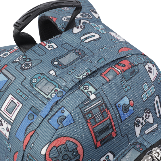 Mochila Gommas - Gris y videoconsolas image number 6
