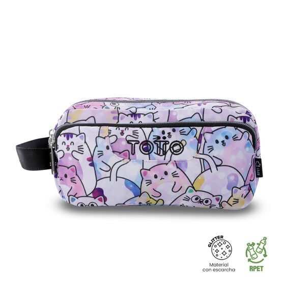 Estuche Agapec Glitter - Paws image number 1