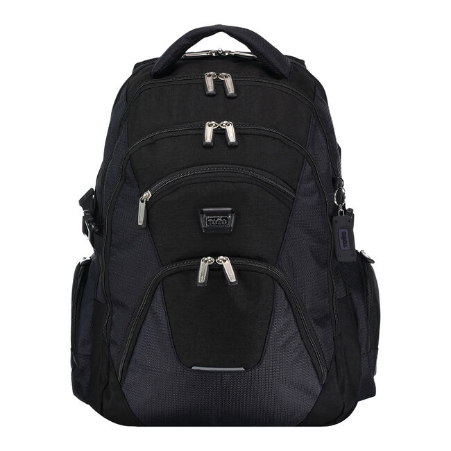 Mochila para portátil 15,4 color negro y azul - Polixan